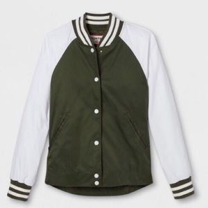 HUNTER FOR TARGET Green Varsity Jacket C7